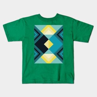 Abstract Geometric Design Kids T-Shirt